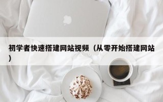 天津初学者快速搭建网站视频（从零开始搭建网站）